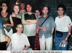 Folkişti români în cetatea Baba Vida (Vidin)